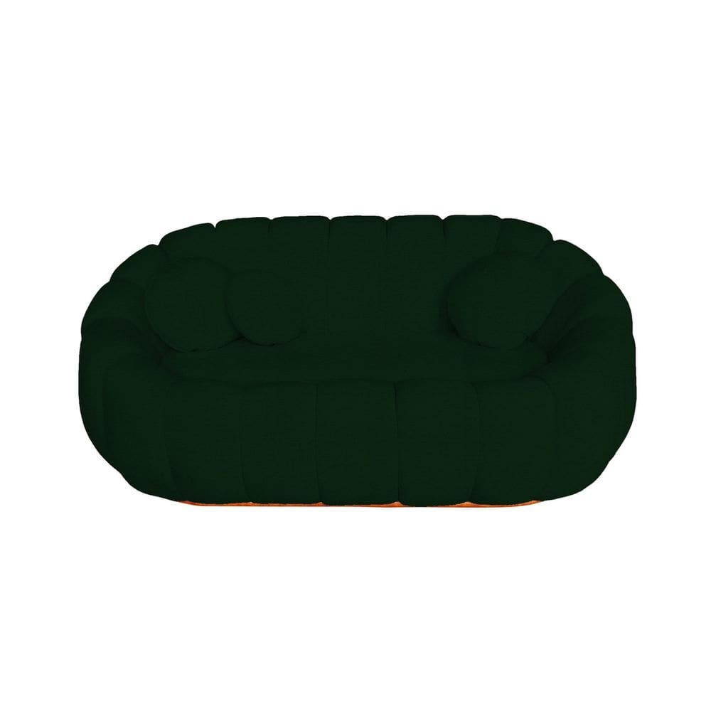 Namoradeira Concha Decorativa Com Almofadas Boucle - Estopar
