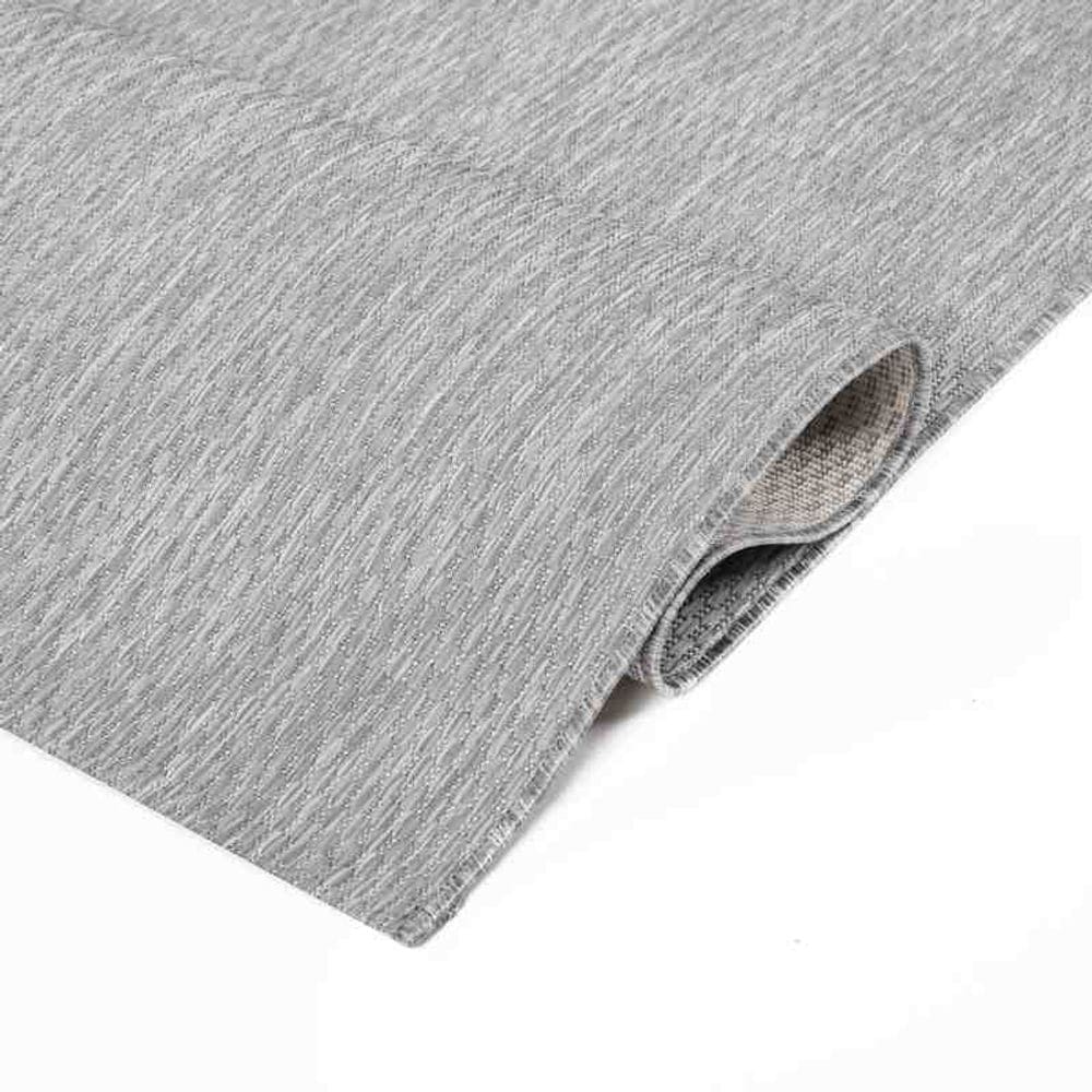 Tapete Sisal Salinas 0,66 x 1,80 Prata Niazitex