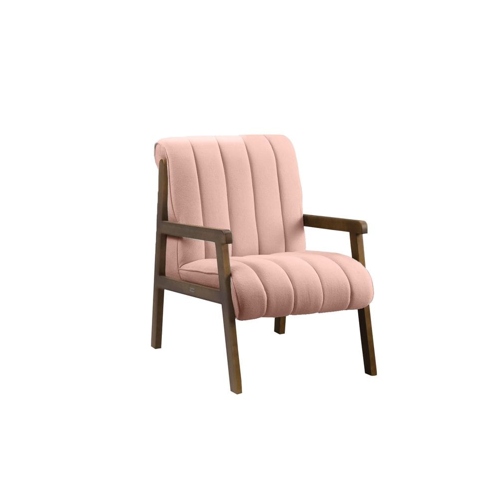 Poltrona Cadeira Estofada Para Sala de Jantar e Estar Sabrina Bouclê - Estopar