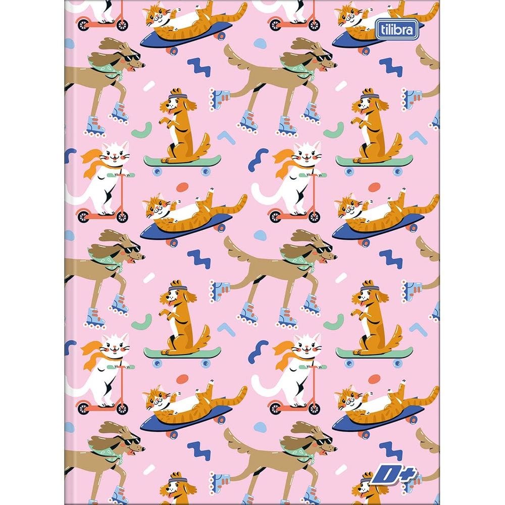 Caderno Brochura Grande Universitário D+ 48 Folhas Feminino/Masculino Tilibra | Material Escolar | Papelaria