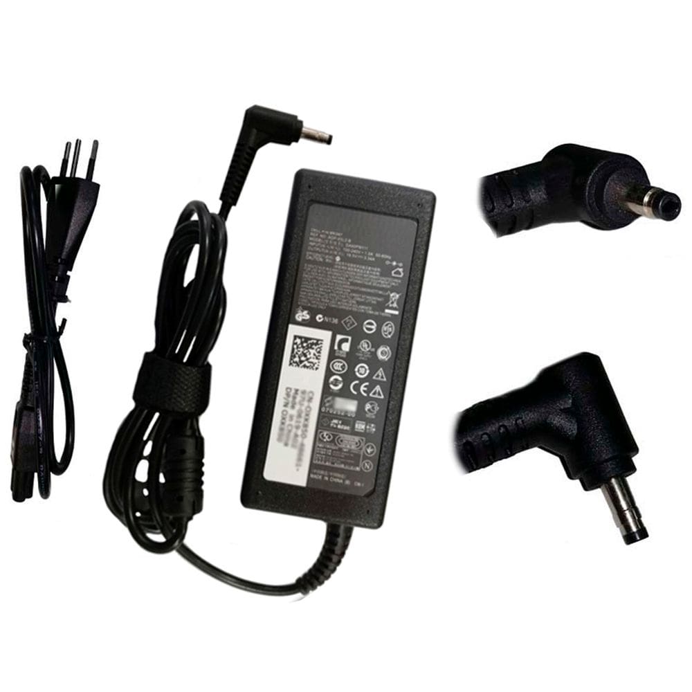 Fonte Carregador NBC Compativel Para Notebook Dell Da65nm111-00 19.5v 3.34a Chanfro 783
