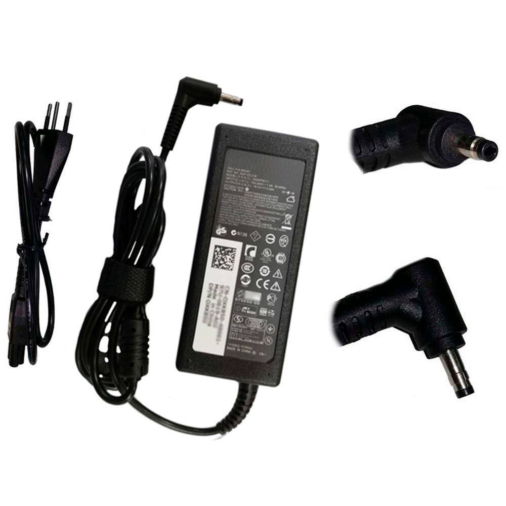 Fonte Carregador NBC Compativel Para Dell 19.5v 3.34a 65w Pino Chanfro 783