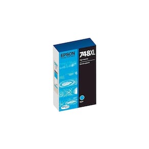 Cartucho de tinta Epson 748 DuraBrite Pro Alta Capacidade Ciano