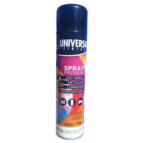 Tinta SPRAY USO Geral Azul Escuro Brilhante 400ML Universo