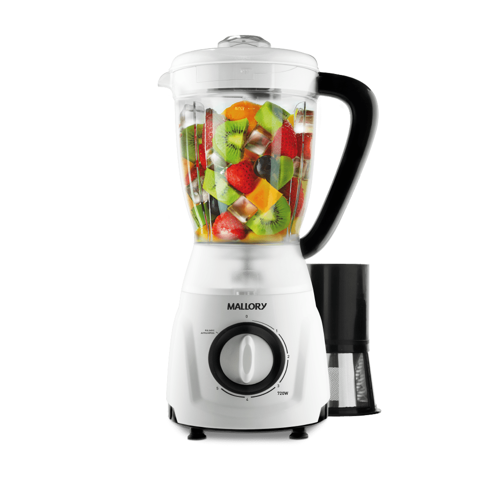 Liquidificador Mallory C/ 05 Velocidades 720W 127V 2,5L