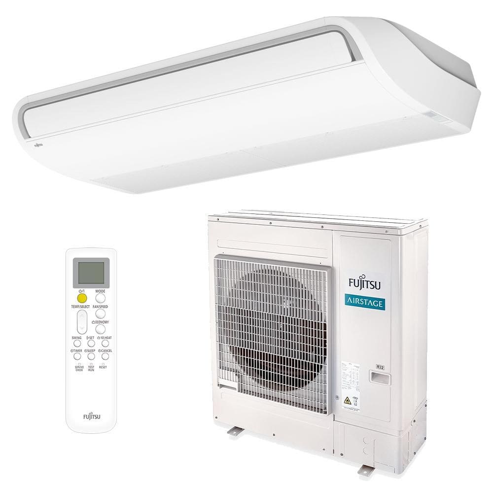 Ar-Condicionado Split Inverter Teto 45000 BTUs Fujitsu Airstage Premium Quente e Frio ABBH45KRTA 380V
