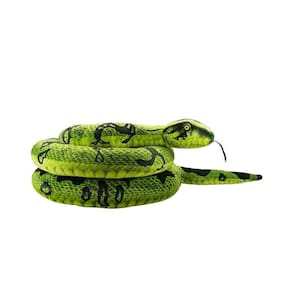 Pelúcia De Cobra Verde Realista 3M