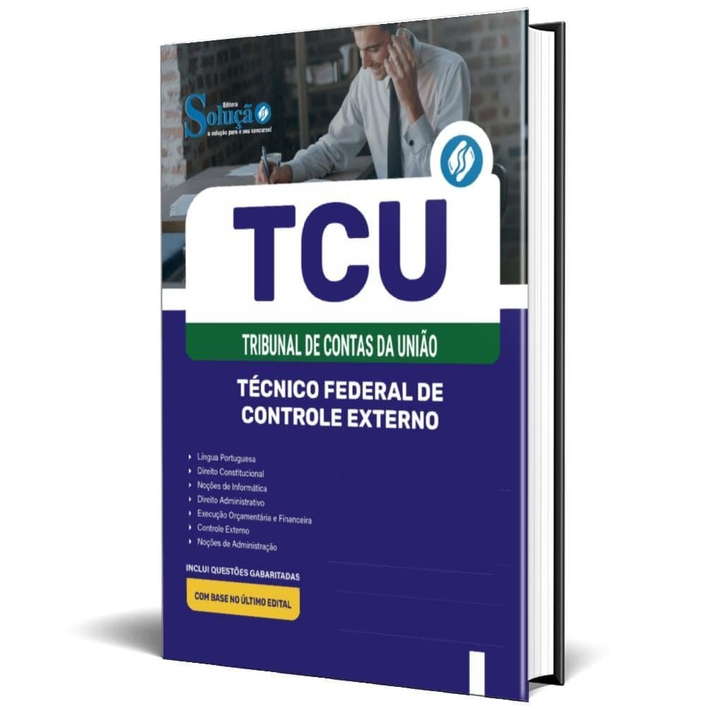 Apostila Tcu 2025 - Técnico Federal De Controle Externo