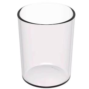48 Copos Crippa 400ml Transparente Plástico Suco Água Escolas Restaurantes