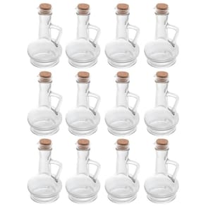 12 Galheteiros 230ml Garrafa de Vidro Azeite Restaurante Pote Tampa Rolha Lyor Mesa