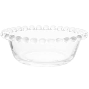 Bowl de Vidro Cristal 180ml Pearl Tigela Transparente Servir