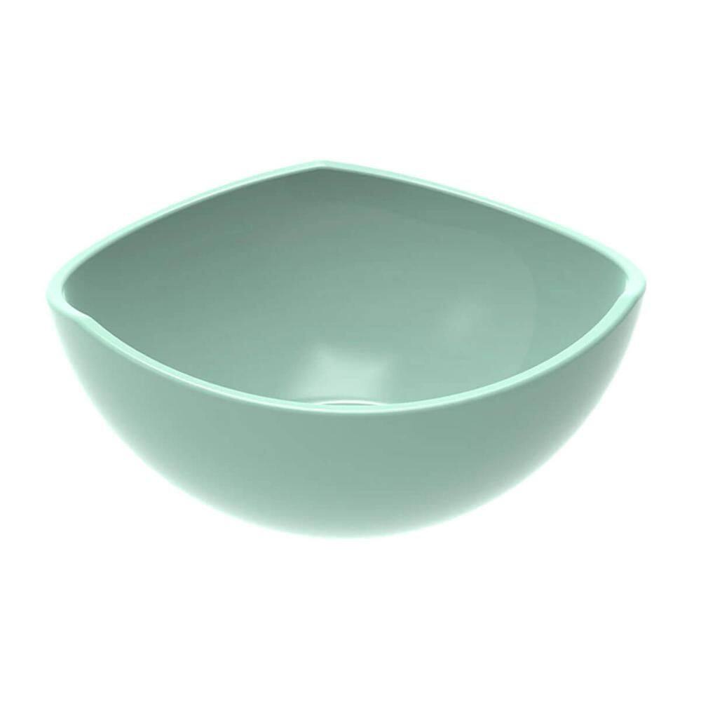 Bowl Trio Crippa Verde Menta Cumbuca Grande 500ml Plástico Salada Sopas Caldos