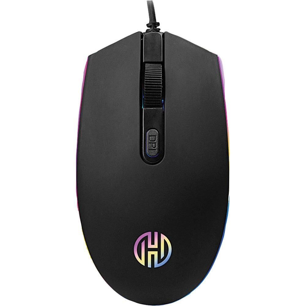 Mouse Gamer USB RGB Hoopson Black Bird GT1200