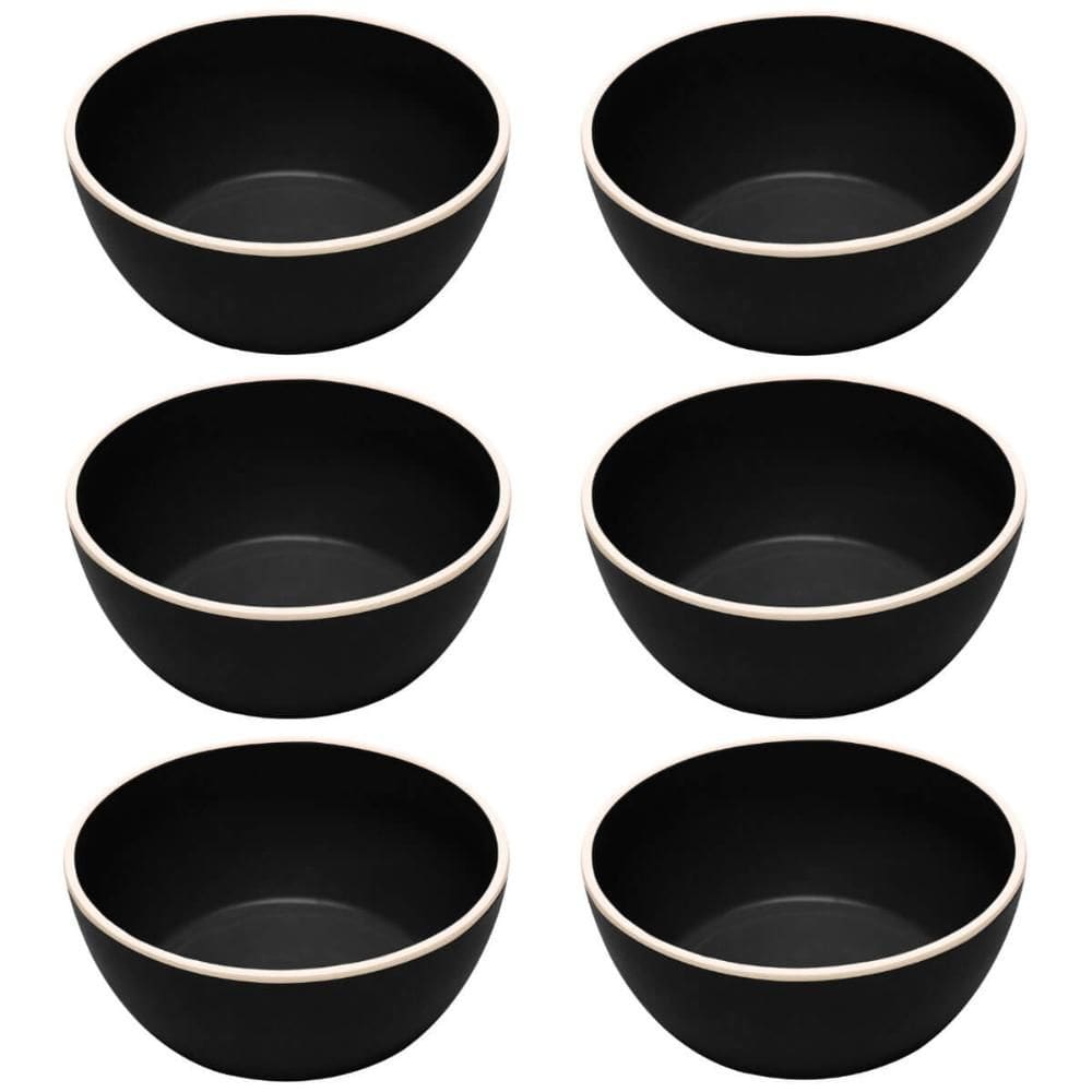 Kit 6 Bowls Melamina 600ml Cumbuca 15cm Tigela Class Wolff S