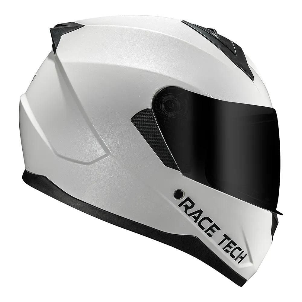 Capacete Race Tech Sector Monocolor Branco