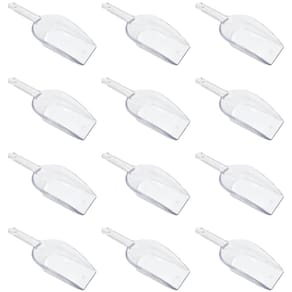 Kit 12 Pás para Gelo 23cm Bar Drink Festa Plástico Transparente Cinquetti