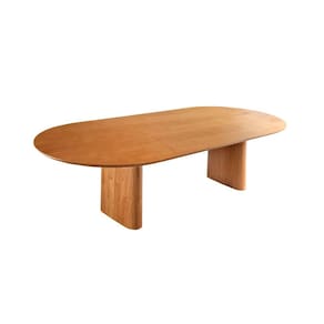 Mesa de Jantar Oval Laminada 2,40x1,10m - Itália - Requinte Salas
