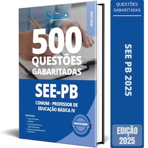 Caderno Questões See Pb 2025 Comum Professor Educação Básica