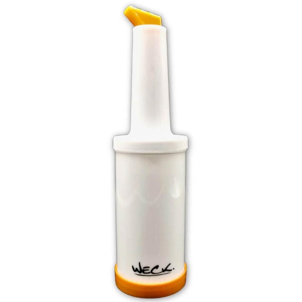 Kit 4 Garrafa Store`n Pour 1L Laranja Bartender Xaropes Drinks Molhos