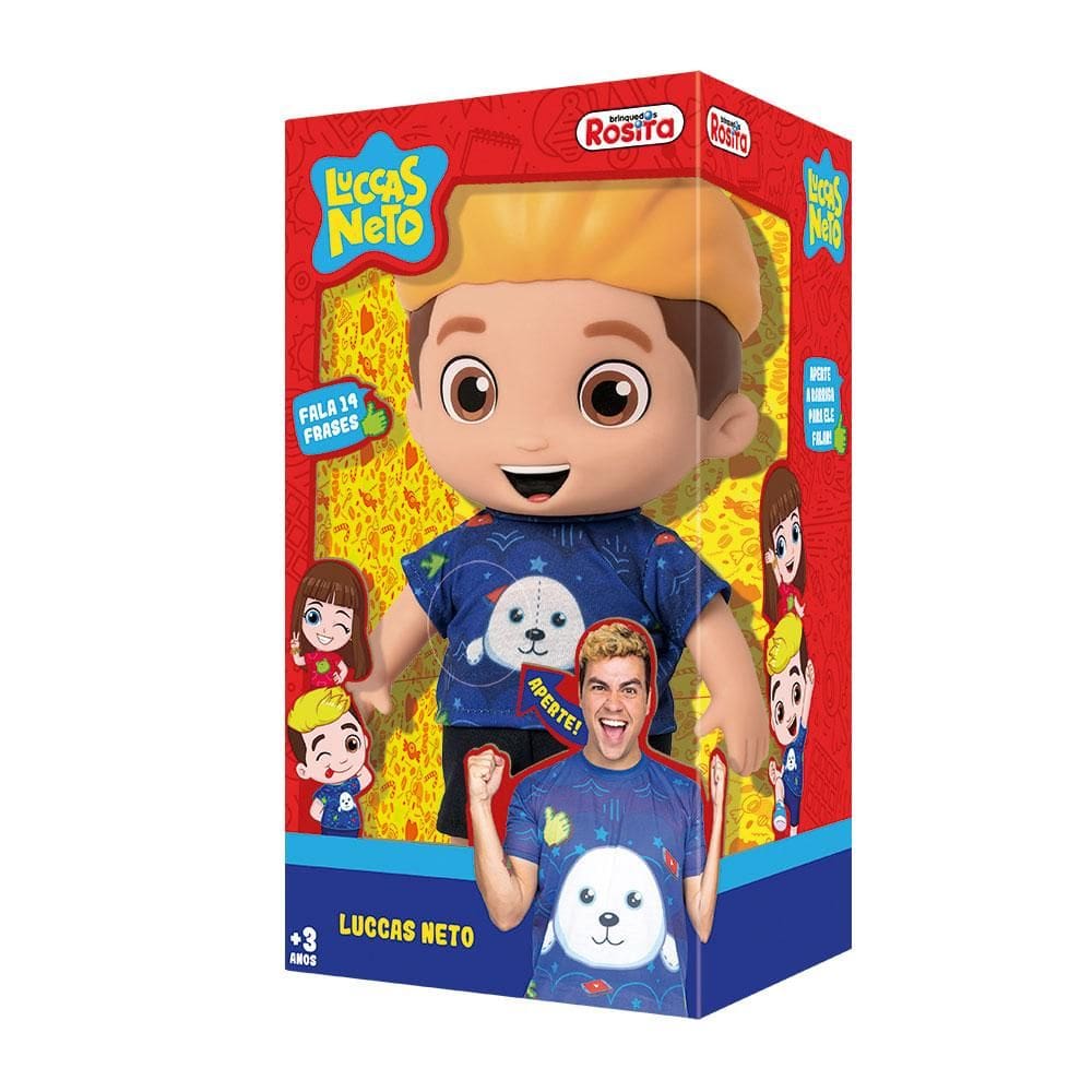 Boneco Youtuber Luccas Neto 15 Frases Baby Brink 1079