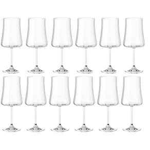 Conjunto 12 Taças de Vinho Tinto 460ml Cristal Pleasure Haus Concept Sommelier