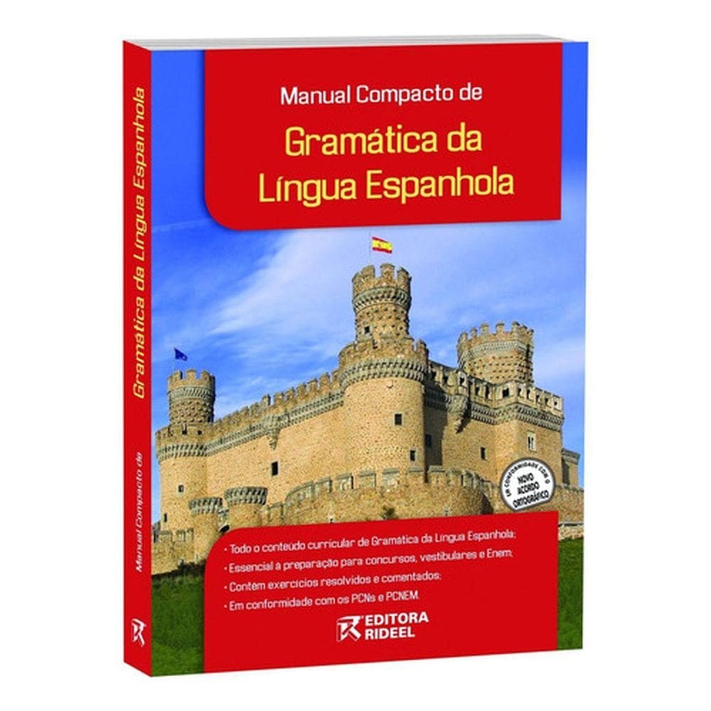 Livro Manual Compacto De Gramática Da Língua Espanhola