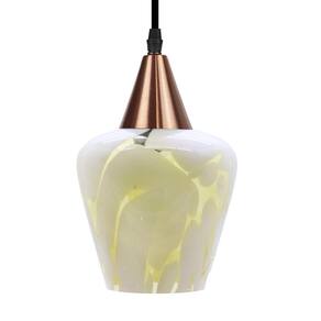 Lustre Pendente Taschibra Monalisa Murano E27 Bivolt Cobre