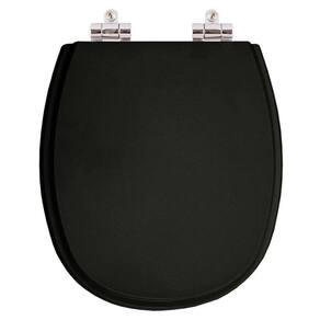 Assento Sanitário Soft Close Aspen Ebano (Preto) para vaso Deca