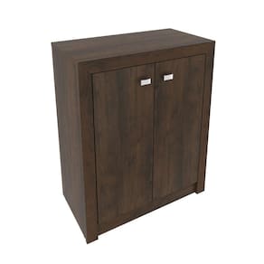 Balcão para Escritório com 2 Portas e 1 Prateleira ME4103 Rústico Tecnomobili