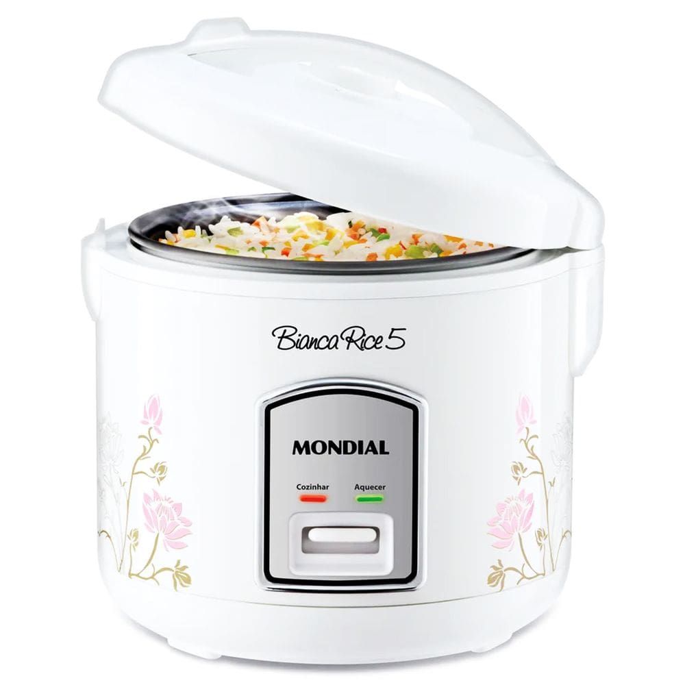 Panela Elétrica Mondial Bianca Rice 5 110v Branco