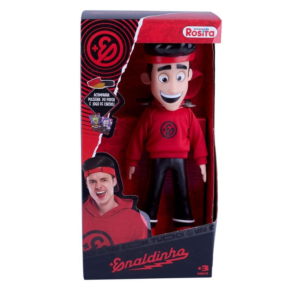 Boneco YouTuber Enaldinho Rosita