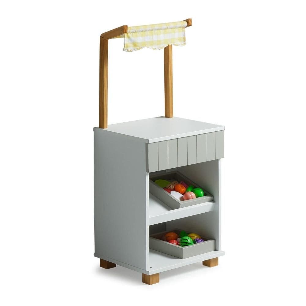 Feirinha Magali 40cm X 33cm X 105cm Cinza