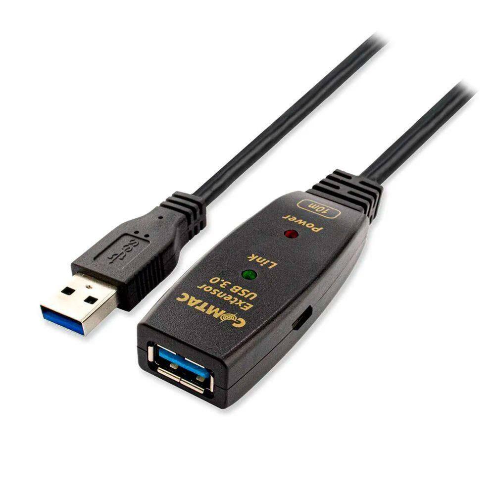 Cabo Extensor, Comtac, Usb 3.0, 10mt, Preto- 28129374
