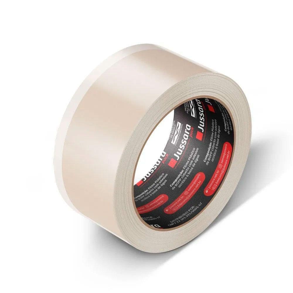 Fita Adesiva Pp Transparente 45mmx40m Com 5 Unidades Jussara Transparente