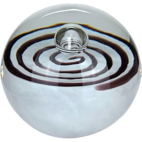 Esfera Decorativa Enfeite Home&co Vidro 8x8x8cm Marrom
