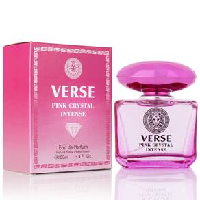 Perfume NovoGlow Verse Pink Crystal Intense 100ml para mulheres