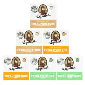 Sabonete em barra Dr. Squatch Total Moisture, pacote com 6 unidades, sem perfume para homens