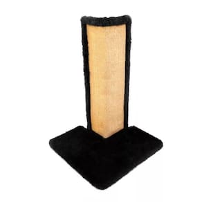 Arranhador Sisal Cantos De Sofá Camas C/ Base Externa Preto