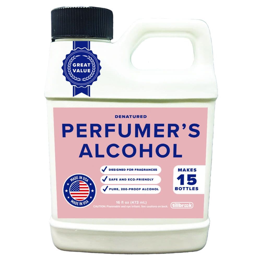 Kit de fragrâncias Perfumer`s Alcohol Tillbrook Perfume Grade 473 ml