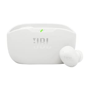 Fone de Ouvido JBL Wave Buds 2 Bluetooth 5.3 Cancelamento de Ruído Bateria Até 40 Horas - Branco