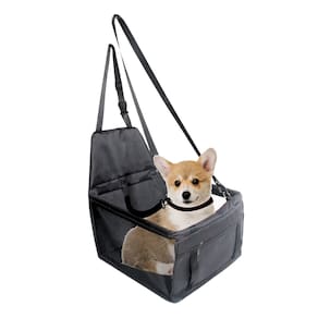 Cadeirinha Assento Pet Para Carro Transporte Cão Gato Preto