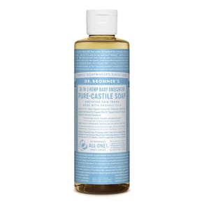 Sabonete líquido Dr. Bronner`s Pure-Castile Baby Sem Perfume 240 mL