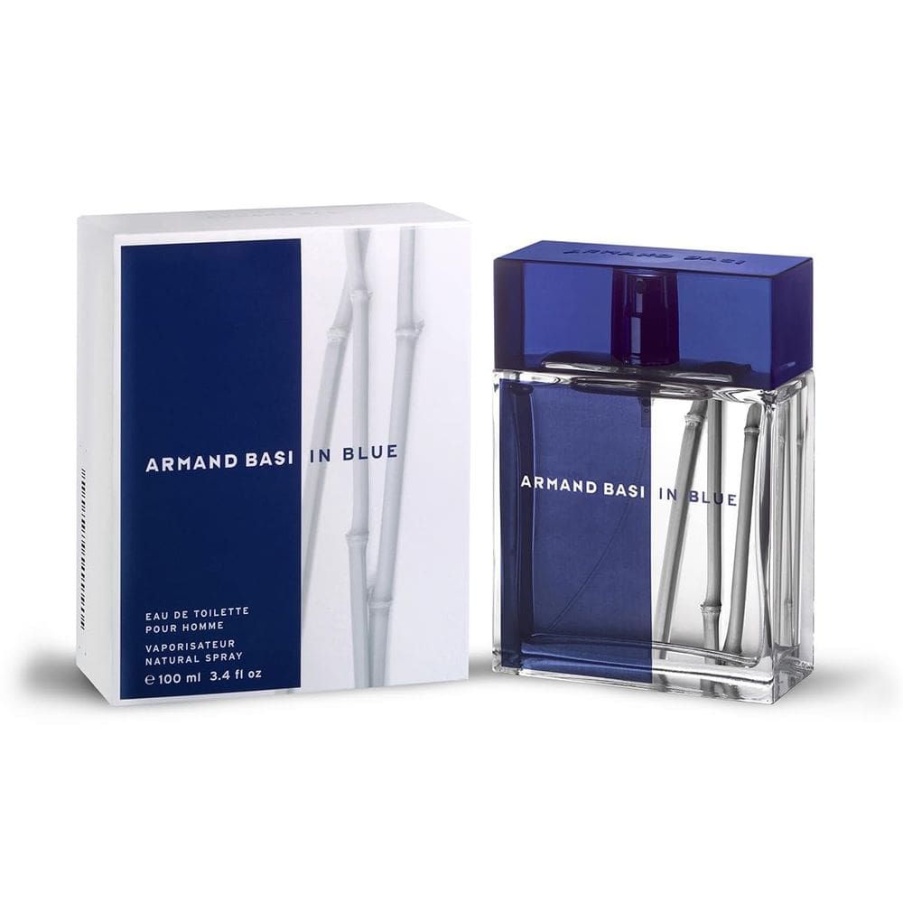 Perfume Armand Basi em Eau de Toilette azul 100ml para homens