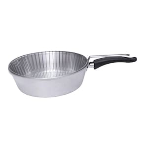 Frigideira Fritadeira De Aluminío Grosso Com Cesto N24 Docesar