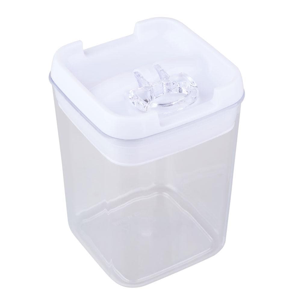 Pote Porta Mantimento Hermético Casa do Chef Quadrado Easy Click 900ml