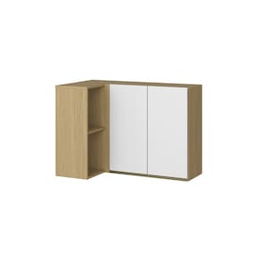 Armário Aéreo de Canto Clara Plus Atacama Branco Aramóveis