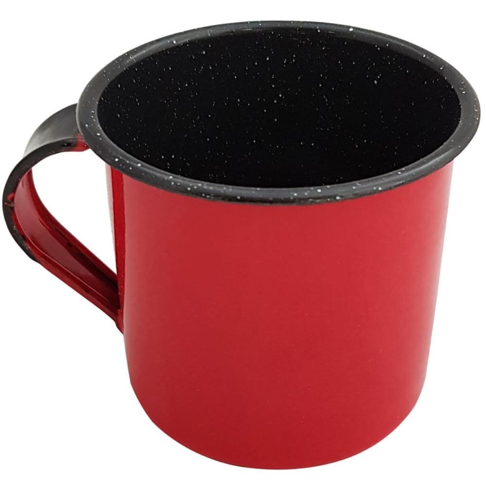 Caneca Esmaltada Xícara de Café Chá 400ml Caneca Agata
