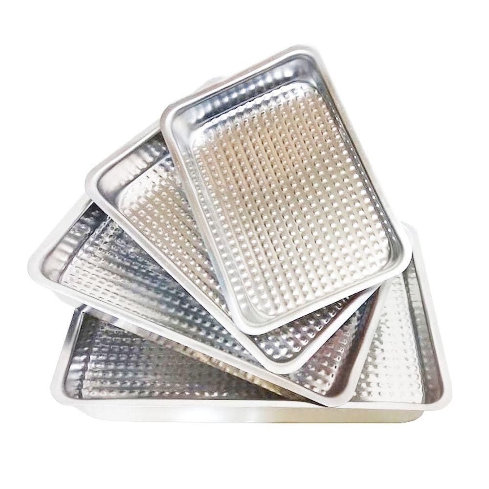 Kit Conjunto 4 Formas Assadeiras Martelada Alta Para Bolo
