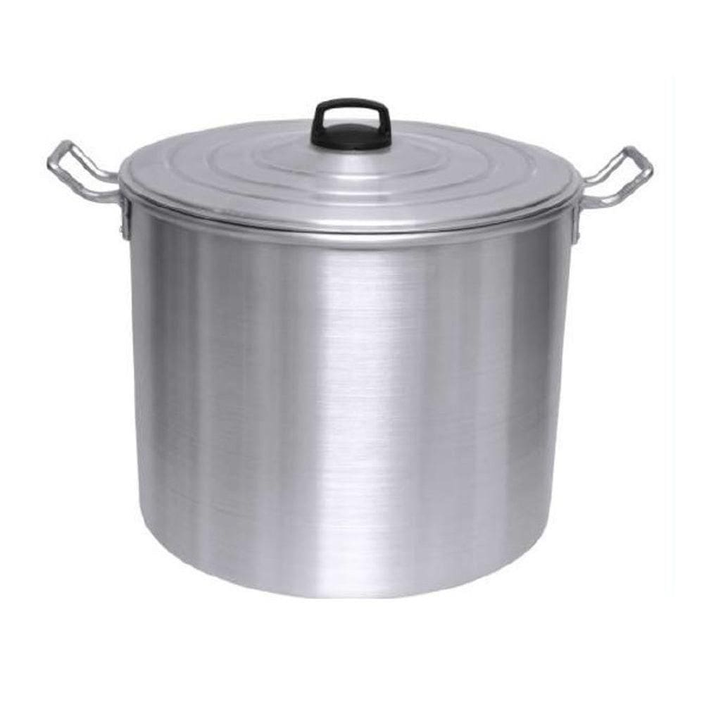 Panela Industrial Aluminio Grosso Panelão Alto 30 Litros