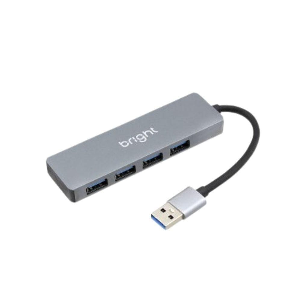 Hub Cabo Usb 4 Portas Ultra Rapido Bright